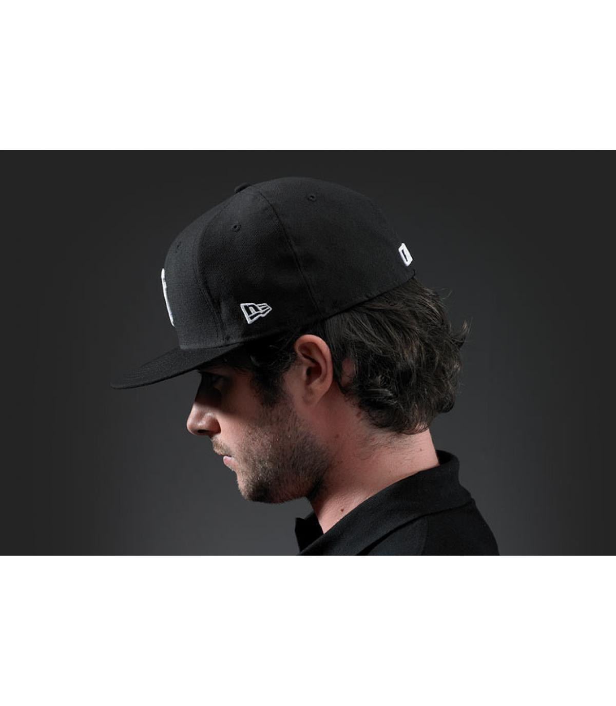 Cap LA schwarz New Era